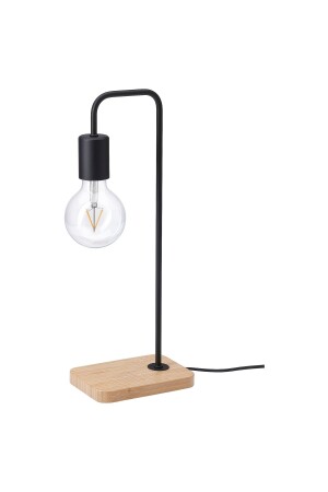 Tvarhand Tischlampe mit Bambussockel Schwarz 47 cm IKEA99990700 - 3