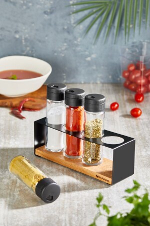 مجموعة من الخصائص المطبوعة في المطبوعات المعدنية من الخشب TYC00729038237 - JOY KİTCHEN