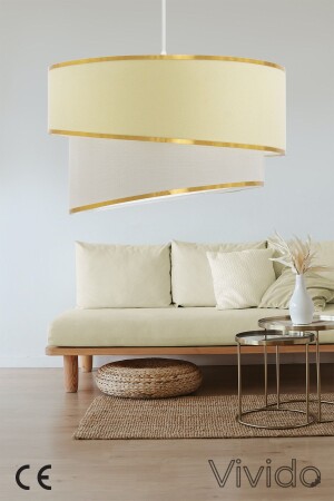 المنسوجات من النسيج من الذهب TYC00801158645 - Vivido Abajur