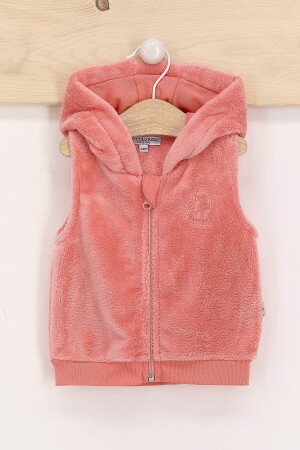 u. S. Polo Assn Coral Baby Mädchen Fleece Kapuzenweste USB639-B - 5