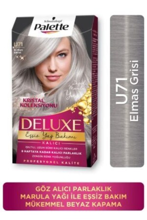منز-ديلوكسيه لون شعر U71 الماس الرمادي - Palette