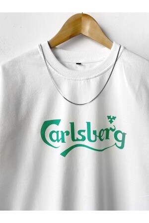 Übergroßes Calsberg-T-Shirt mit Rundhalsausschnitt für Herren T133465 - 4