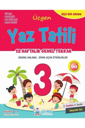 Üçgen 3.sınıf Yaz Tatili 12 Haftalık Tekrar - Deneme - 1