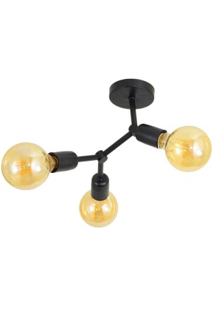 Üçlü Akrobat Model Plafonyer Tavana Monte Avize LMBDR35981RENK - Lambadar