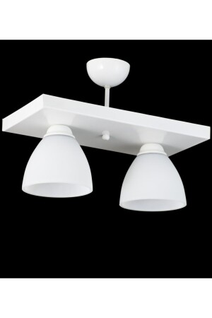 MNZ-Triple Rectangular White Sports Model قمرة عصرية LMBD35022 - Lambadar