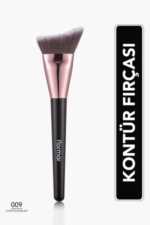 Ucu Eğimli Elips Kontür Fırçası - Contour Brush - 009 - 8690604597741 - 2