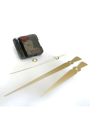 Uhrwerk 1. Class Akar Silent Clock Mechanism, Goldfarbe, kompatibel mit 3D-Uhren am Armband - Cnr Shop