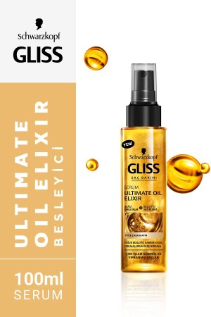 Ultımate Oıl Elıxır Bakım Serumu 100 ml - Gliss