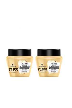 Ultimate Oil Elixir Haarmaske, 300 ml, 2er-Set. HNKL. 460 - 3