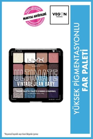 Ultimative Schattenpalette – Vintage Jean Baby Lidschattenpalette - Nyx Professional Makeup