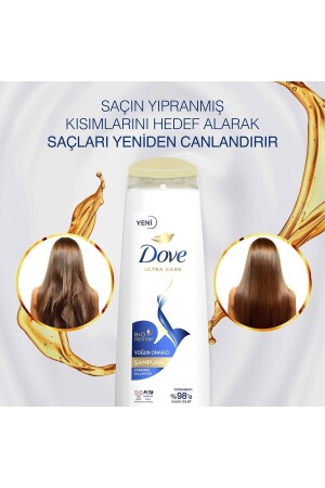 Ultra Care Saç Bakım Şampuanı Yoğun Onarıcı 400 ml x 2 - Kadın Sprey Deodorant Original 150 ml - 5