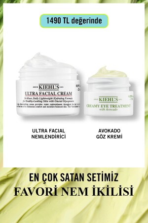 Ultra Facial Cream & Avocado Eye Cream Favorite Moisture Duo Set - 2