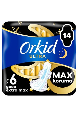 Ultra Gece Ekstra Max (BOY 6) 14 Adet Hijyenik Ped - 1