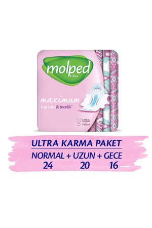 Ultra Hijyenik Ped Süper Ekonomik Karma Paket 60 Adet - 2