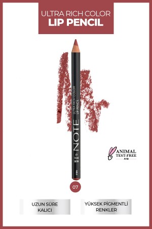 Ultra Rich Colour Lip Pencil 07 Nude Rose – Nude - 2