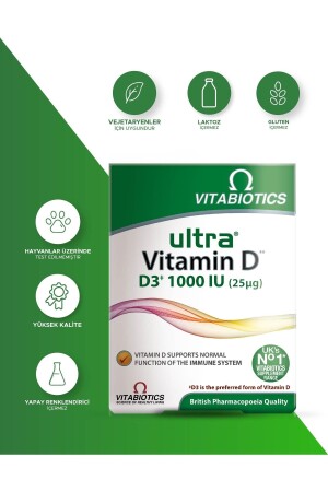 Ultra Vitamin D D3 1000iu 96 Kapseln - 1