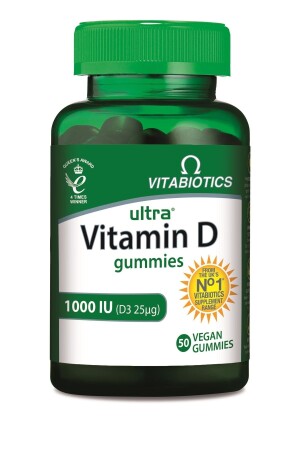 Ultra Vitamin D Gummies 1000ıu 50 Vegan Gummies - 4