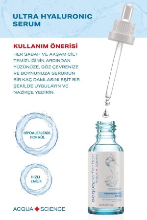 Ultra Yoğun Nemlendirme Dolgunlaştırıcı Etkili - Kırışık Karşıtı %3 Hyaluronic Serum 30ml - 7