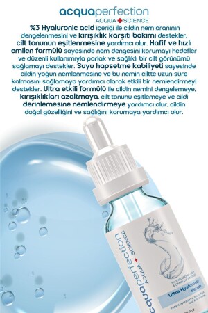 Ultra Yoğun Nemlendirme Dolgunlaştırıcı Etkili - Kırışık Karşıtı %3 Hyaluronic Serum 30ml - 8