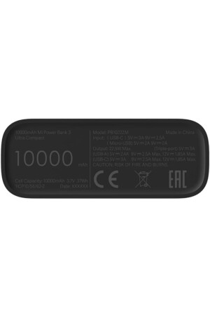 Ultrakompakte Pro 3 10000 mAh schwarze Powerbank BHR4412GL - 4