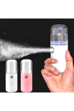 Ultrasonik Mini Soğuk Buhar Makinası Yüz Nemlendirme Cihazı - Technoi