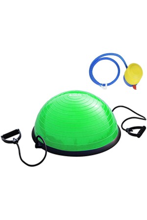 Uluslararası Standart Ebatlarda 62 Cm Çap Bosu Ball Bosu Topu Pilates Denge Aleti (Pompalı) BS 616 - 2