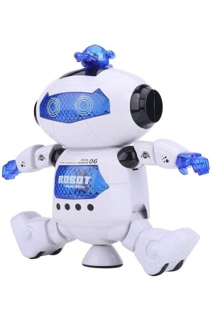 Um 360° drehbarer tanzender humanoider Roboter mit LED-Beleuchtung und musikalischem Propeller 877786 - 2