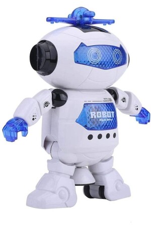 Um 360° drehbarer tanzender humanoider Roboter mit LED-Beleuchtung und musikalischem Propeller 877786 - 3