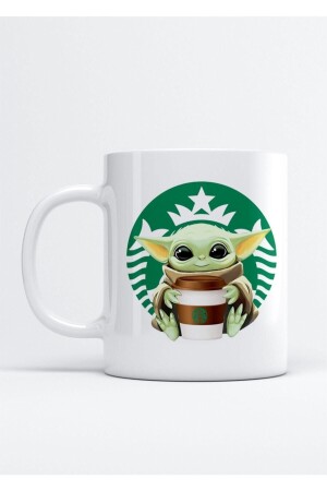 Umay Art Baby Yoda Starbucks Tasse - Genel Markalar
