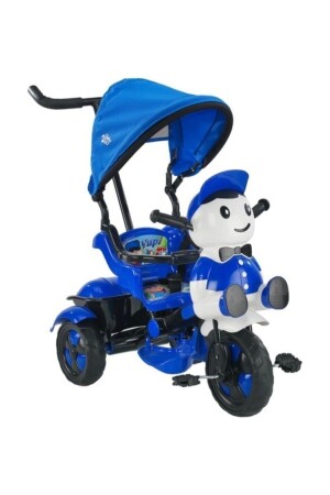 Ümit Babyhope Panda Ebeveyn Kontrollü Bebek Bisikleti Mavi b2g2086 - 1