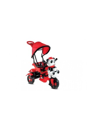 Ünalbaby Kırmızı Little Panda 3 Tekerli Kontrollü Bisiklet 127-2021 Model IB24033 - 1