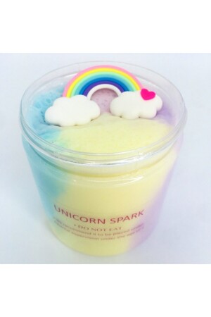 Unicorn Slime Ve Pembe Kalpli Gökkuşağı Seti SLIMEWAPI90475851 - 3