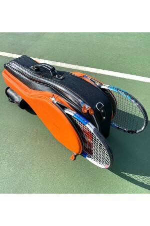 Unique 6'lı Deri Tasarım Tenis Çantası - 2