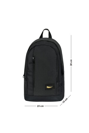 Unisex Black Sports Daily Mini Rucksack Art. 2280 // Höhe: 38 cm // - 3