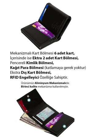 Unisex Canvas Fabric Usb Kulaklık Çıkışlı Siyah Bel Omuz Çantası Ve Alüminyum Mekanizmalı Kartlık LT-0240 - 8