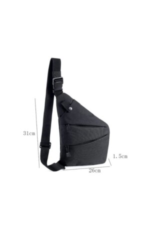 Unisex Cross Strap Security Anti Thief Waist Shoulder Bag ALA600 - 5