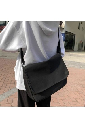 Unisex Kpop Street Style Messenger Bag Schultasche 984515256 - 4