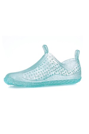 Unisex-Meerschuhe, rutschfeste Sohle, stilvoller Pool, glitzernde, nicht silbrig-transparente Strand-Rafting-Sandalen, Größe 130 - 2