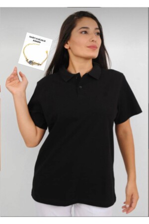 Unisex Polo Yaka Tişört Lacost Kumaş Yeni Sezon - 1