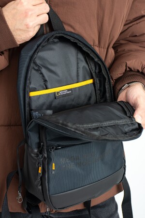 Unisex-Rucksack, Modell Napoli, mit mehreren Taschen, funktionell, A-Qualität, YG9067 - 3