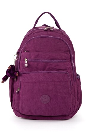 Unisex-Schulrucksack aus wasserfestem Crinkle-Gewebe BAGZY-KRINKIL-SCHOOL-BAG - 1