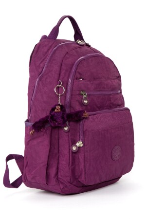 Unisex-Schulrucksack aus wasserfestem Crinkle-Gewebe BAGZY-KRINKIL-SCHOOL-BAG - 2