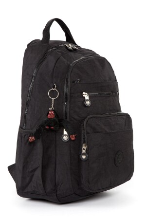 Unisex-Schulrucksack aus wasserfestem Crinkle-Stoff - 3