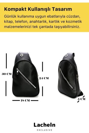 Unisex-Schulterrucksack mit Kreuzgurt, Brusttasche mit Kopfhörer-USB-Anschluss, wasserdichte Tagestasche mit mehreren Fächern, Freebag, seitlicher Körperbeutel mit hängendem Eingang - 5