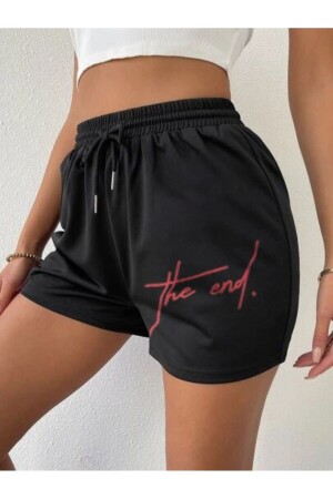 Unisex-Shorts mit „The End“-Print - Hapeshop
