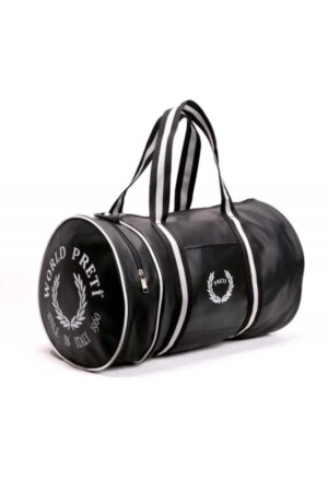 Unisex Siyah Omuz Askılı Fitness Suni Deri Sporcu Çantası Sippo-s1 - 2