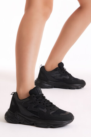 Unisex Siyah Spor Ayakkabı Tb251 - 1