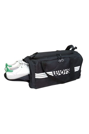 Unisex-Sporttasche mit schwarzen Fächern woyssporcanta - 2