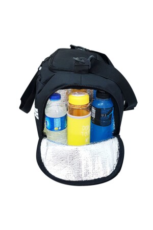 Unisex-Sporttasche mit schwarzen Fächern woyssporcanta - 3