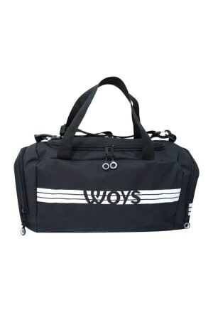 Unisex-Sporttasche mit schwarzen Fächern woyssporcanta - 1